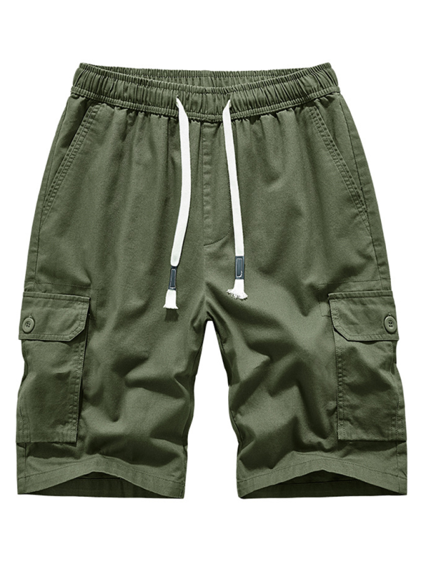 Men's Large Size Cotton Casual Pants Workwear Shorts - Free Shipping