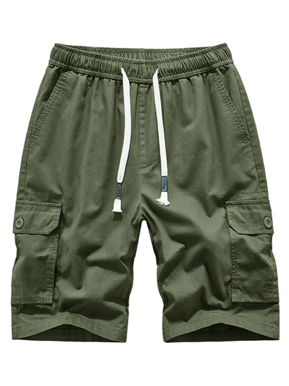 Men's Large Size Cotton Casual Pants Workwear Shorts - Free Shipping