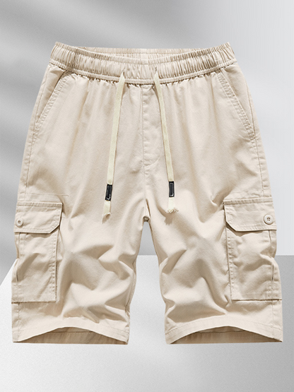 Men's Large Size Cotton Casual Pants Workwear Shorts - Free Shipping