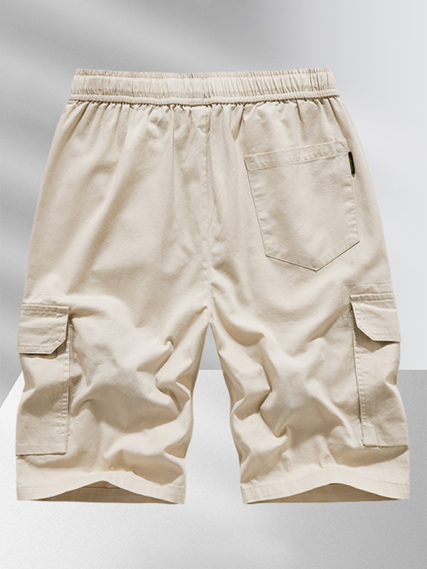 Men's Large Size Cotton Casual Pants Workwear Shorts - Free Shipping