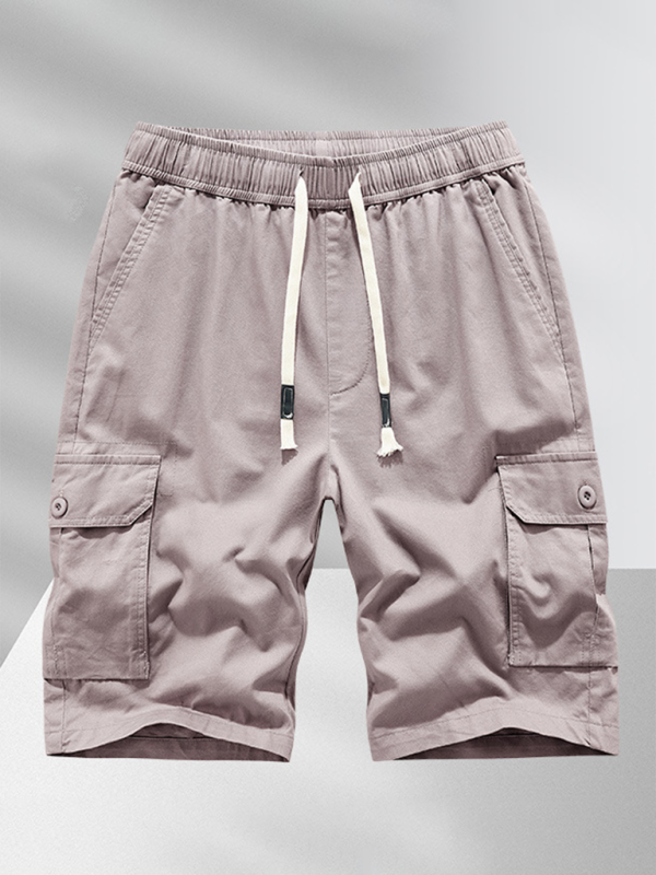 Men's Large Size Cotton Casual Pants Workwear Shorts - Free Shipping