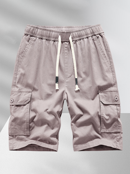 Men's Large Size Cotton Casual Pants Workwear Shorts - Free Shipping