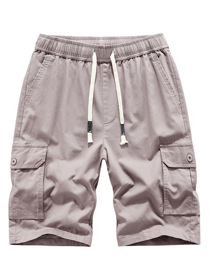 Men's Large Size Cotton Casual Pants Workwear Shorts - Free Shipping