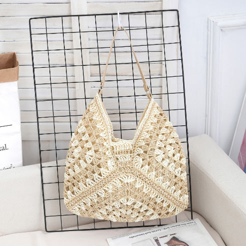 straw woven bag woven belt armpit bag - Free Shipping - Aurelia Clothing
