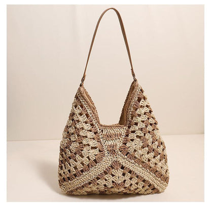 straw woven bag woven belt armpit bag - Free Shipping - Aurelia Clothing